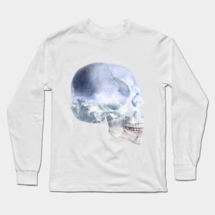 Head/Skull In The Clouds Long Sleeve T-Shirt